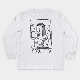 Magnum Opus Mona Kids Long Sleeve T-Shirt